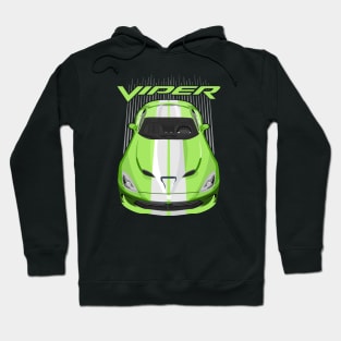 Viper SRT-green and white Hoodie